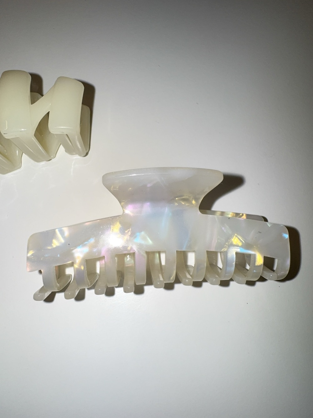 Neutral Toned Hair Claw Clip Set - 3 Pack - Picture 3 of 7